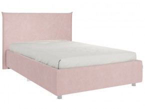 Кровать Квест 1200 велюр нежно-розовый в Миассе - miass.mebel74.com | фото