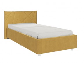 Кровать Квест 900 велюр медовый в Миассе - miass.mebel74.com | фото