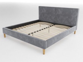 Кровать Линси 1200 серый в Миассе - miass.mebel74.com | фото