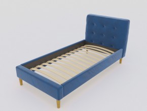 Кровать Пайли 900 синий в Миассе - miass.mebel74.com | фото