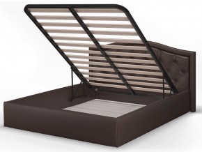 Кровать подъемная Стелла 1200 коричневая в Миассе - miass.mebel74.com | фото 2