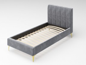Кровать Рошаль 900 серый в Миассе - miass.mebel74.com | фото
