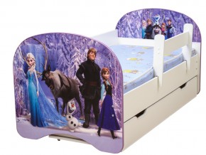 Кровать с фотопечатью с 1 ящиком Зимняя сказка 800*1600 в Миассе - miass.mebel74.com | фото 1
