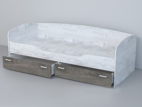 Кровать-софа Эго арт. 016 бетон светлый/камень темный в Миассе - miass.mebel74.com | фото