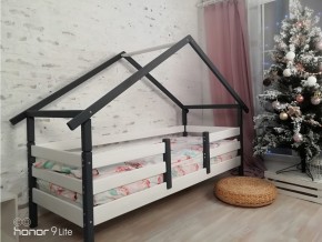 Кровать Сонечка одноярусная с крышей в Миассе - miass.mebel74.com | фото 1