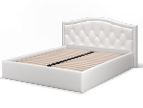 Кровать Стелла 1200 белая подъемная в Миассе - miass.mebel74.com | фото 1
