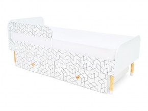 Кровать Stumpa Классика с бортиком и ящиками Кубики в Миассе - miass.mebel74.com | фото 7