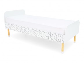 Кровать Stumpa Классика с рисунком Кубики в Миассе - miass.mebel74.com | фото 1
