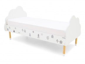 Кровать Stumpa Облако с рисунком Домики в Миассе - miass.mebel74.com | фото