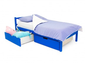 Кровать Svogen classic с ящиками синий в Миассе - miass.mebel74.com | фото 3