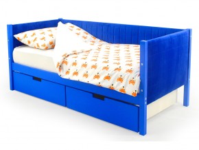 Кровать-тахта мягкая Svogen с ящиками синий в Миассе - miass.mebel74.com | фото 1