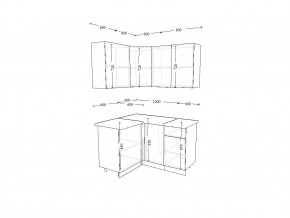 Кухонный гарнитур 25 Лофт 1200х1400 мм в Миассе - miass.mebel74.com | фото 2