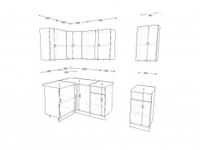 Кухонный гарнитур 29  Лофт 1200х1800 мм в Миассе - miass.mebel74.com | фото 2