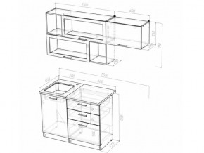 Кухонный гарнитур Алина экстра 1700 мм в Миассе - miass.mebel74.com | фото 5