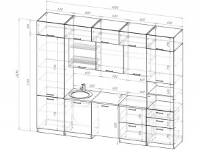 Кухонный гарнитур Антика экстра 5 3000 мм в Миассе - miass.mebel74.com | фото 6