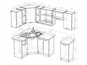 Кухонный гарнитур Арина оптима 1300х2500 мм в Миассе - miass.mebel74.com | фото 6