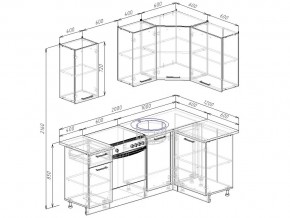 Кухонный гарнитур Бланка 2000х1200 в Миассе - miass.mebel74.com | фото 2