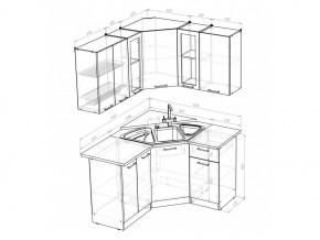 Кухонный гарнитур Лариса оптима 2 1500х1300 мм в Миассе - miass.mebel74.com | фото 5