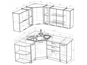 Кухонный гарнитур Лариса оптима 3 1500х1800 мм в Миассе - miass.mebel74.com | фото 5