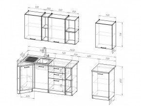 Кухонный гарнитур Лариса прайм 4 900х2000 мм в Миассе - miass.mebel74.com | фото 6