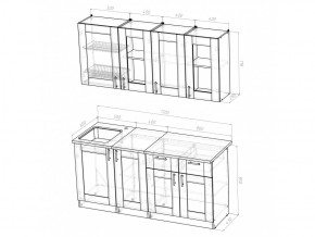 Кухонный гарнитур Ника демо 1700 мм в Миассе - miass.mebel74.com | фото 4