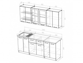 Кухонный гарнитур Татьяна ультра 2000 мм в Миассе - miass.mebel74.com | фото 5