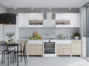 Кухонный гарнитур Trend 1200 мм сонома-белый в Миассе - miass.mebel74.com | фото 3