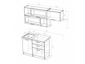 Кухонный гарнитур Яна экстра 1700 мм в Миассе - miass.mebel74.com | фото 5