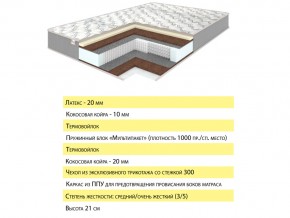 Матрас Ульрэм 120х200 в Миассе - miass.mebel74.com | фото 2