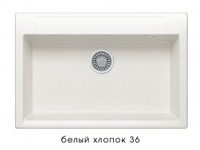 Мойка гранитная Argo-760 Белый хлопок 36 в Миассе - miass.mebel74.com | фото 1