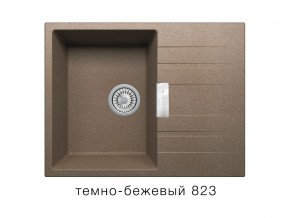 Мойка кварцевая Tolero Loft TL-650 Темно-бежевый 823 в Миассе - miass.mebel74.com | фото