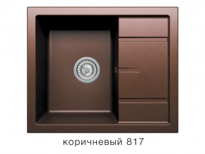 Мойка кварцевая Tolero R-107 Коричневый 817 в Миассе - miass.mebel74.com | фото 1