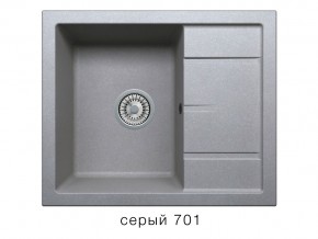 Мойка кварцевая Tolero R-107 Серый 701 в Миассе - miass.mebel74.com | фото 1