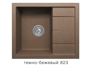 Мойка кварцевая Tolero R-107 Темно-бежевый 823 в Миассе - miass.mebel74.com | фото