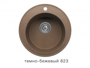 Мойка кварцевая Tolero R-108 Темно-бежевый 823 в Миассе - miass.mebel74.com | фото 1