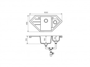 Мойка кварцевая Tolero R-114 Сафари 102 в Миассе - miass.mebel74.com | фото 2