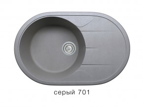 Мойка кварцевая Tolero R-116 Серый 701 в Миассе - miass.mebel74.com | фото