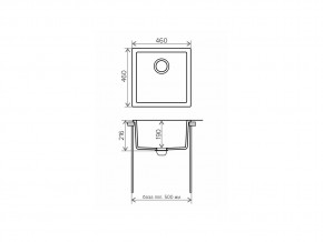 Мойка кварцевая Tolero R-128 Сафари 102 в Миассе - miass.mebel74.com | фото 2