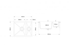 Мойка Longran Enigma ENG 555.460 15 в Миассе - miass.mebel74.com | фото 2