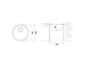 Мойка Longran Ultra ULS 460 в Миассе - miass.mebel74.com | фото 3