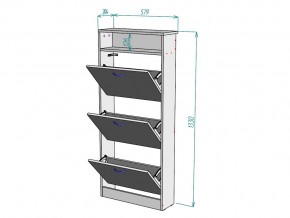 Обувница W116 в Миассе - miass.mebel74.com | фото 3