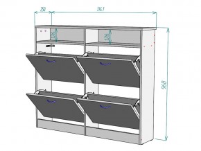 Обувница W15 в Миассе - miass.mebel74.com | фото 3