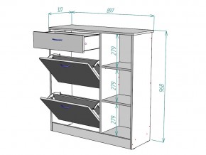 Обувница W33 в Миассе - miass.mebel74.com | фото 3