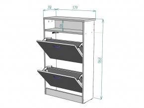 Обувница W5 в Миассе - miass.mebel74.com | фото 3