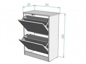 Обувница W67 в Миассе - miass.mebel74.com | фото 3