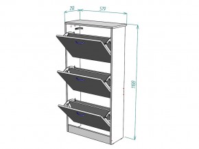 Обувница W7 в Миассе - miass.mebel74.com | фото 3