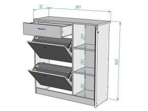 Обувница W73 в Миассе - miass.mebel74.com | фото 3