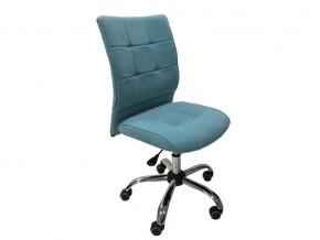 Офисное кресло Сфера хром голубой в Миассе - miass.mebel74.com | фото 1