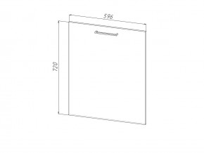 П 60 Комплект для посудомоечной машины 600 мм (цоколь + фасад) ЛДСП в Миассе - miass.mebel74.com | фото