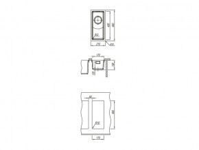 Подстольная мойка Оптима-HM 170.400.10.10 в Миассе - miass.mebel74.com | фото 3